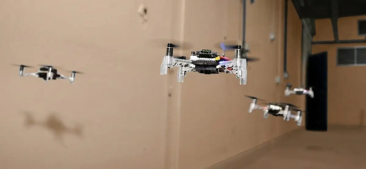 Drone Swarm project from Exxler curriculum